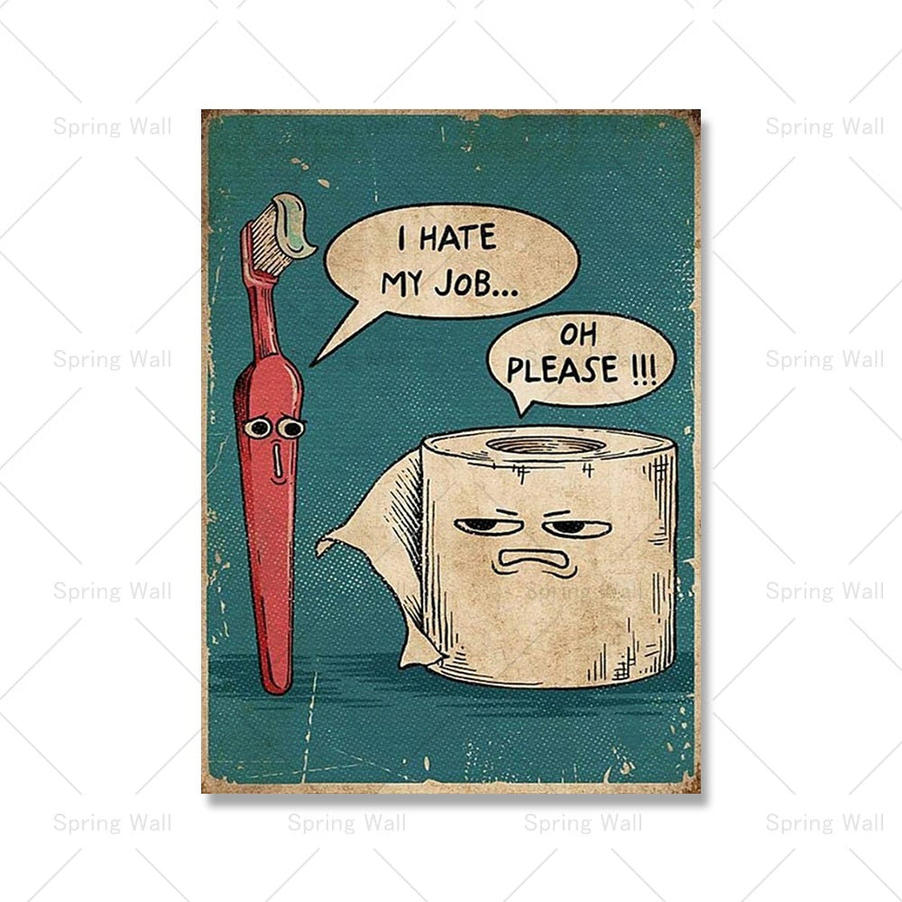 Unique Humorous Canvas