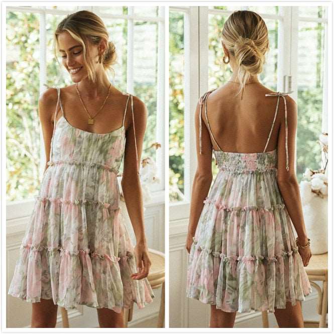 Floral Bohemian Sundress