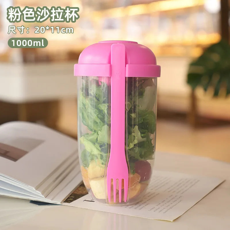 1L Portable Salad Cup