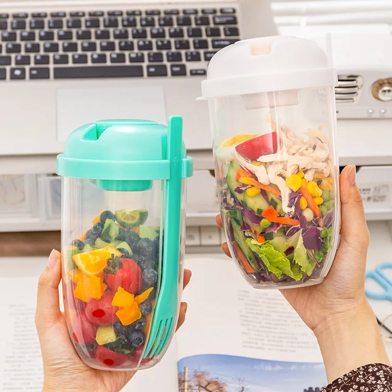 1L Portable Salad Cup