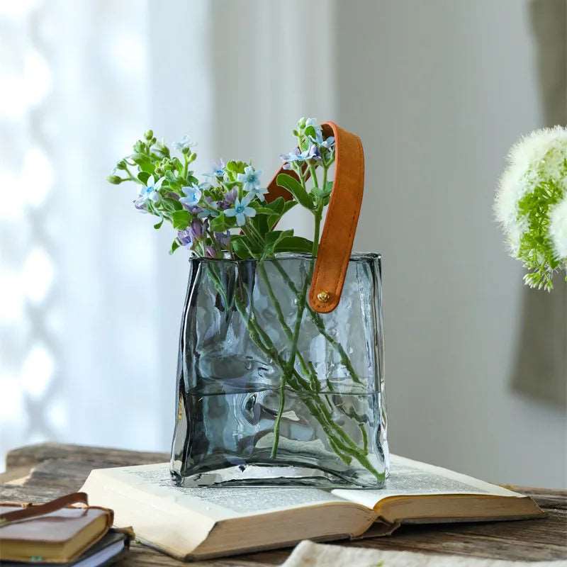 Handbag Glass Vase/ Fish Tank