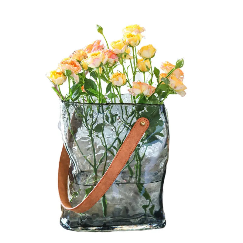 Handbag Glass Vase/ Fish Tank