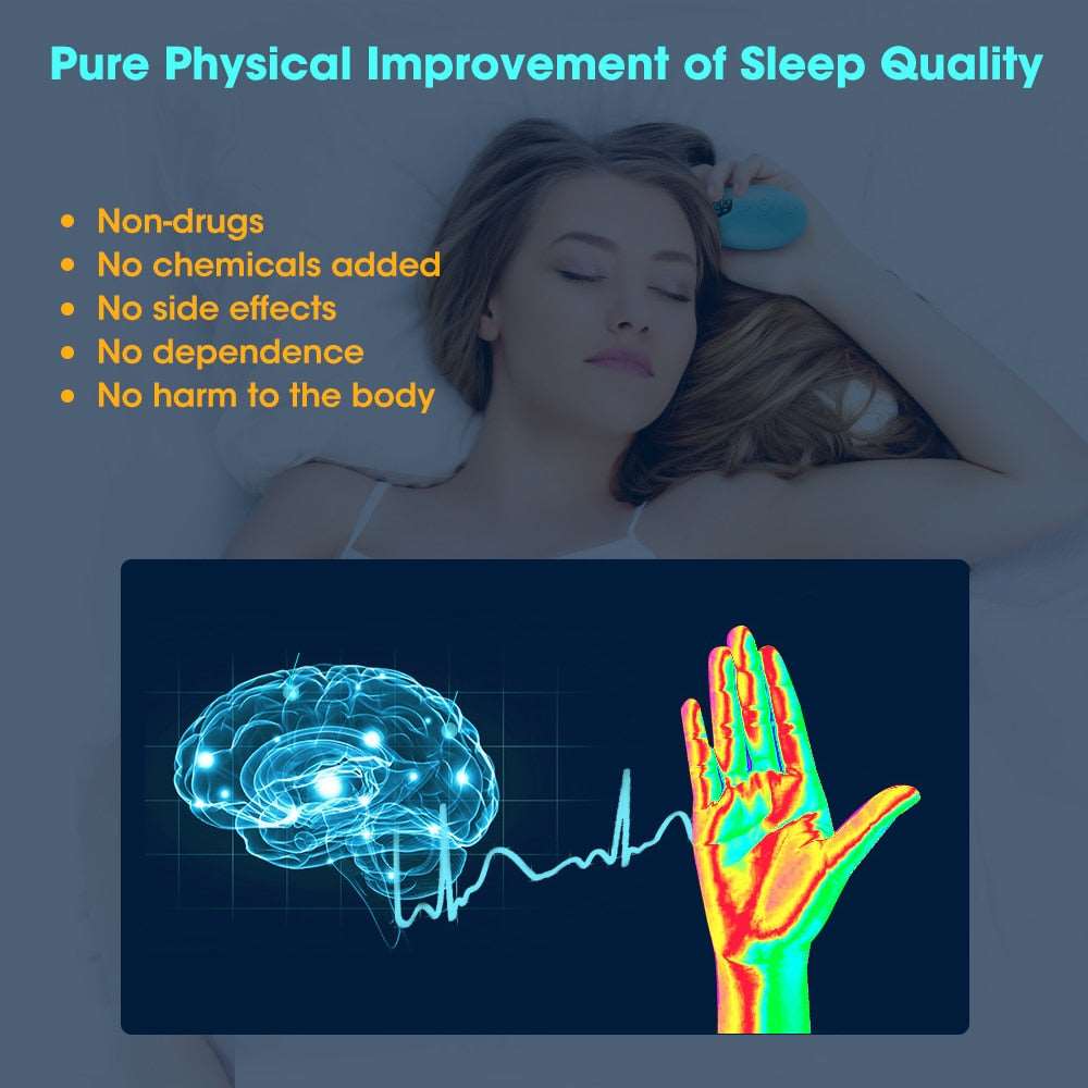 Hand Held Micro Current Sleep Aid/Anxiety Relief Device